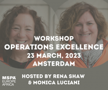 WORKSHOP Operational Excellence - Thursday 23 March 2023