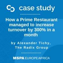 How a Prime Restaurant managed to increase turnover <BR>by 300% in a month 