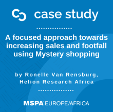 A focused approach towards increasing sales and footfall using Mystery shopping